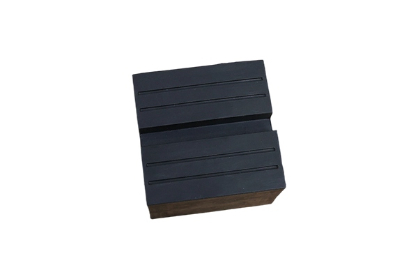 Square Slotted Rubber Buffer Pad